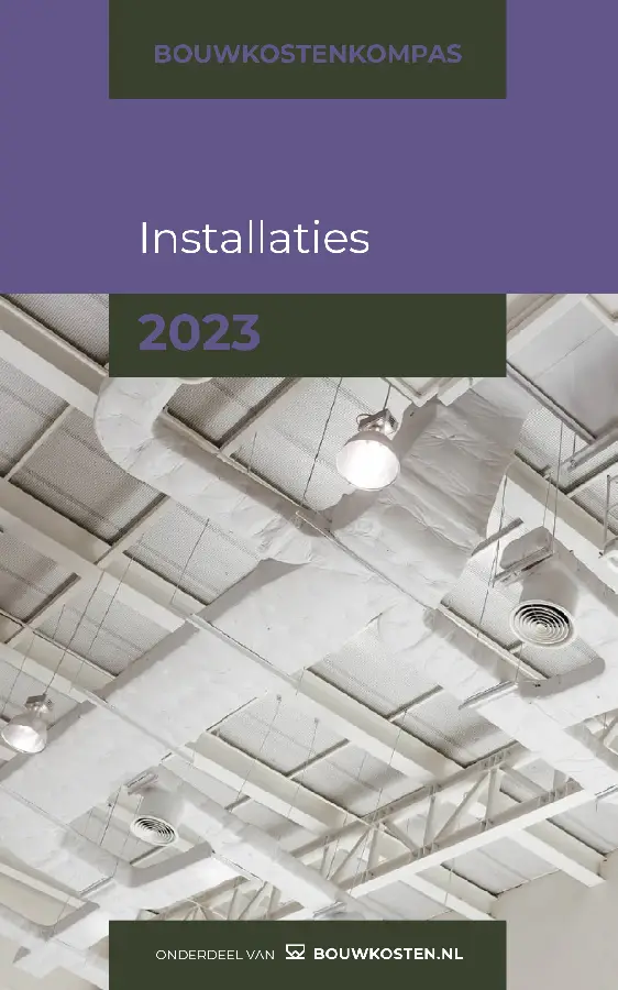 Bouwkostenkompas Installaties / 2023