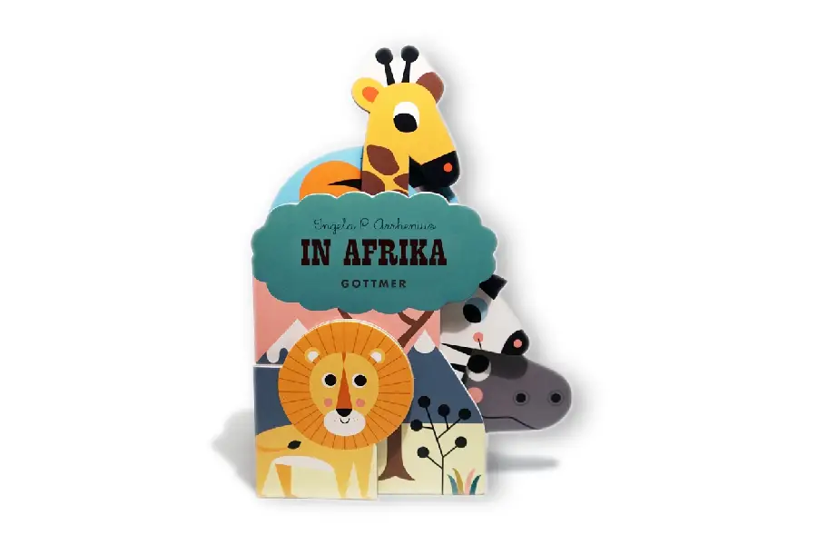 In afrika kartonboekje