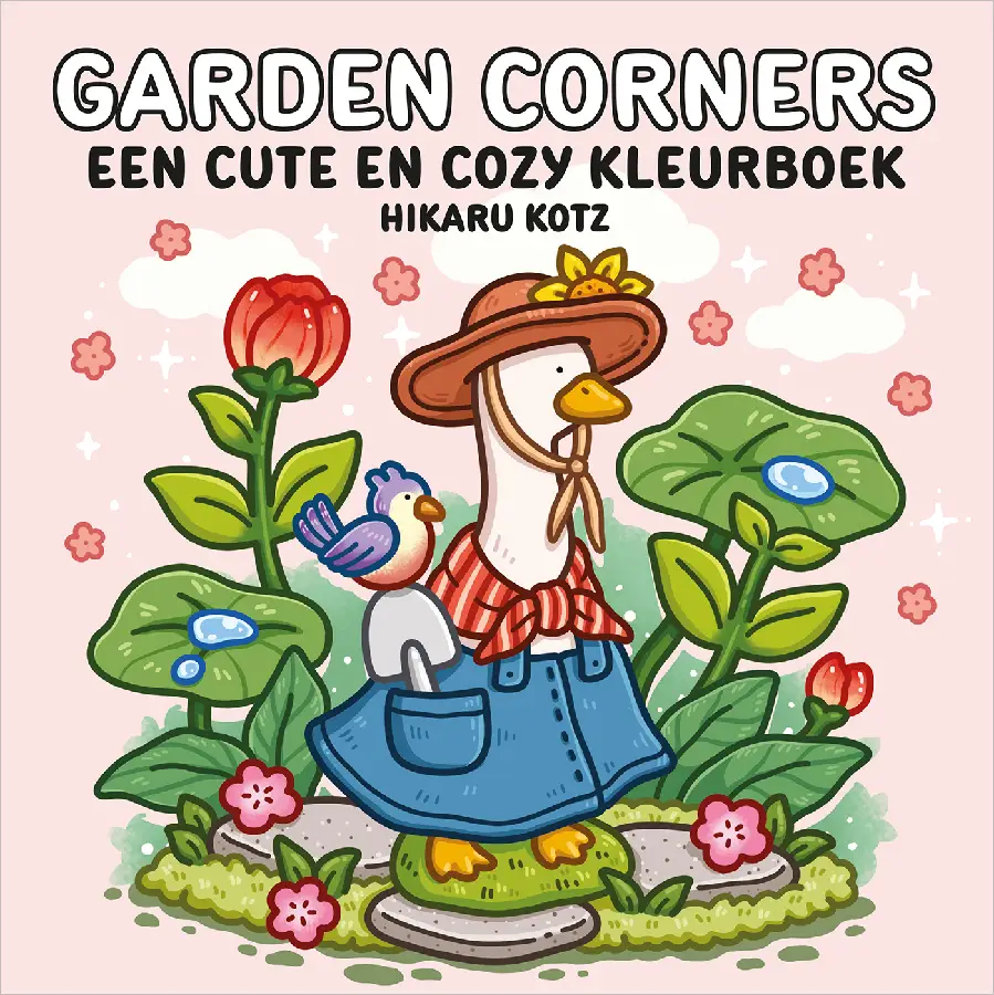 Garden Corners - een cute en cozy kleurboek