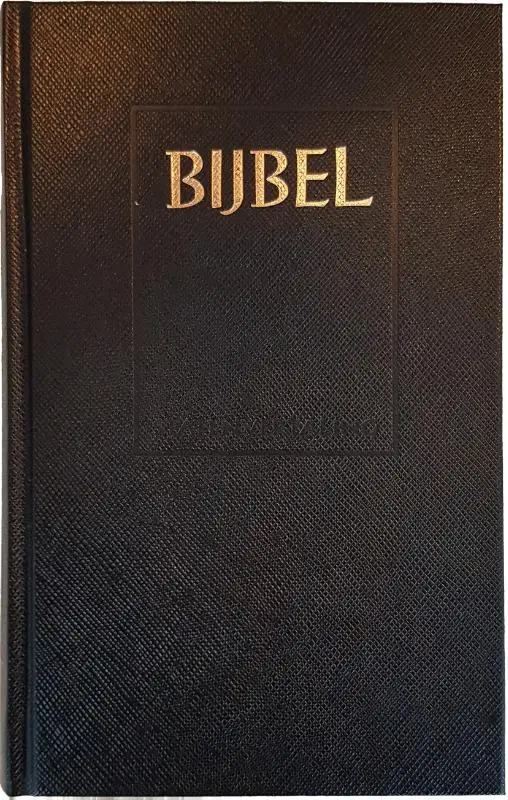 Huisbijbel 108000 zwart kunstl kleurs