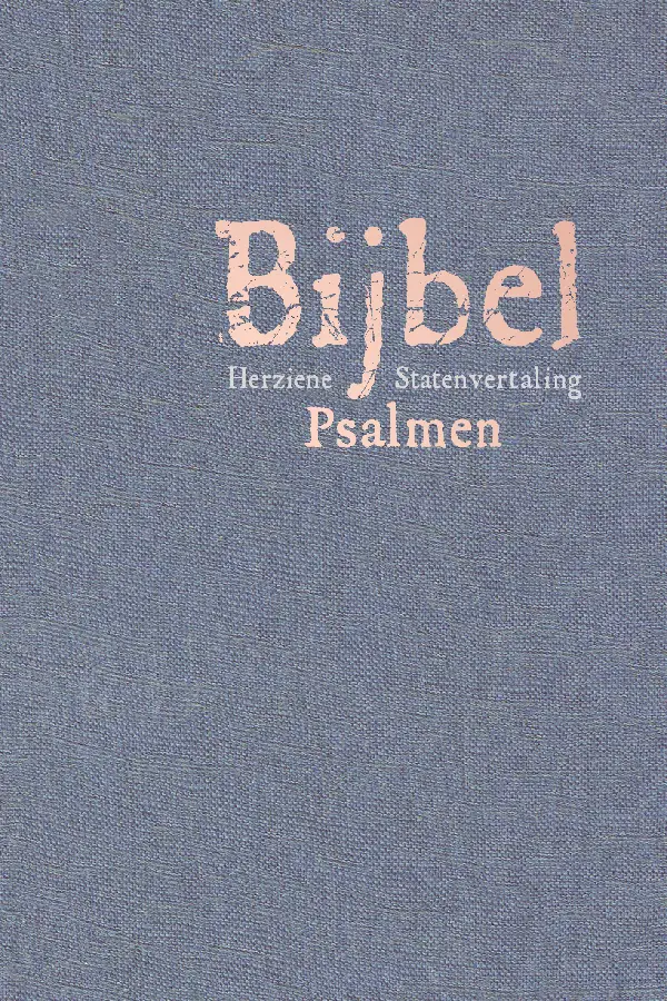 Schoolbijbel HSV psalmen grijs cover