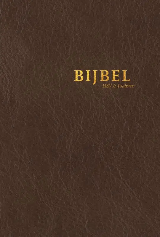Bijbel HSV psalmen leer goudsnee