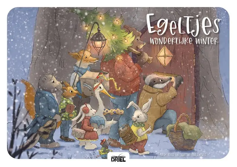 Egeltjes wonderlijke winter vertelplaten