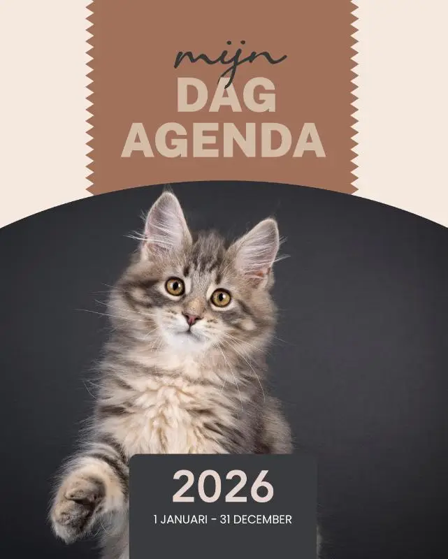 Mijn dag agenda / 2026