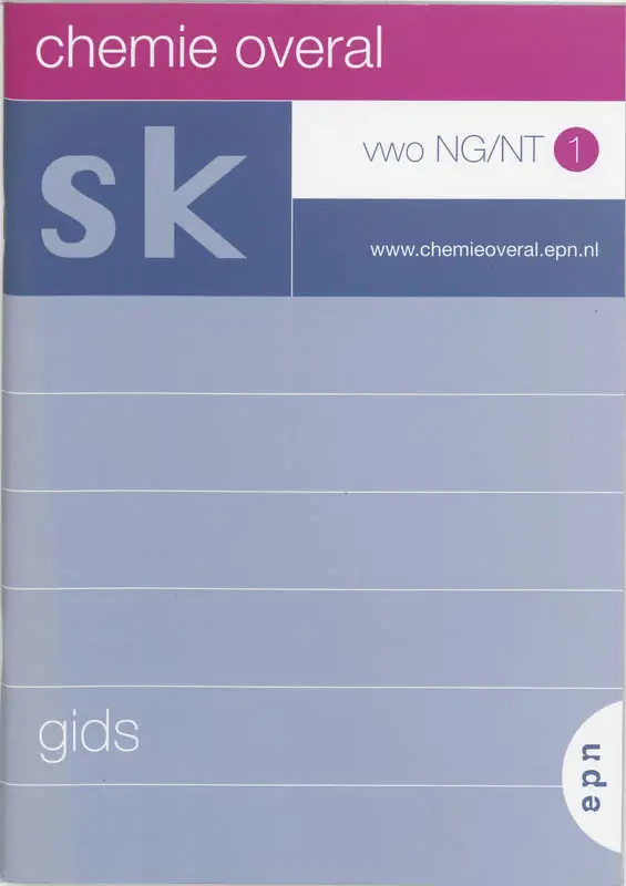Chemie overal vwo ng/nt 1 gids