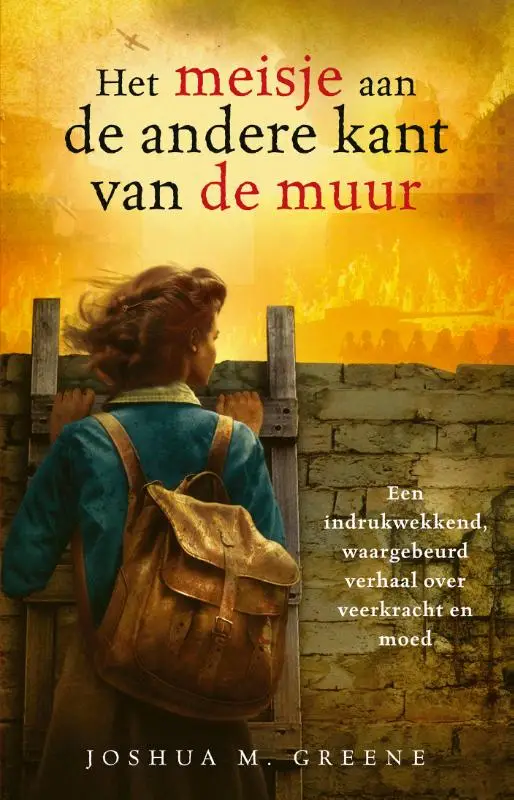 Meisje aan de andere kant van de muur