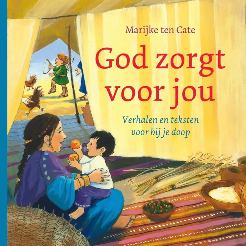 God zorgt voor jou (blauw)