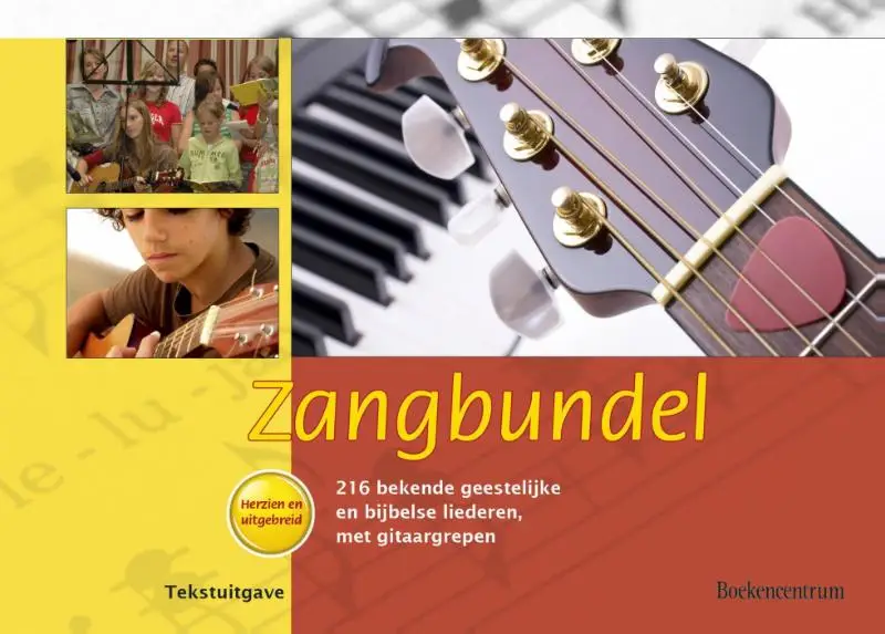 Gele zangbundel, teksteditie met gitaar