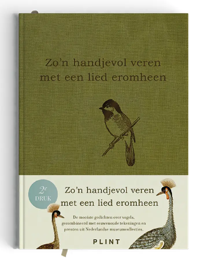 Zo'n handjevol veren met een lied eromheen