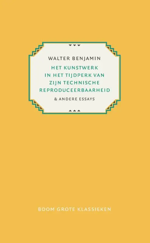Het kunstwerk in het tijdperk van zijn technische reproduceerbaarheid