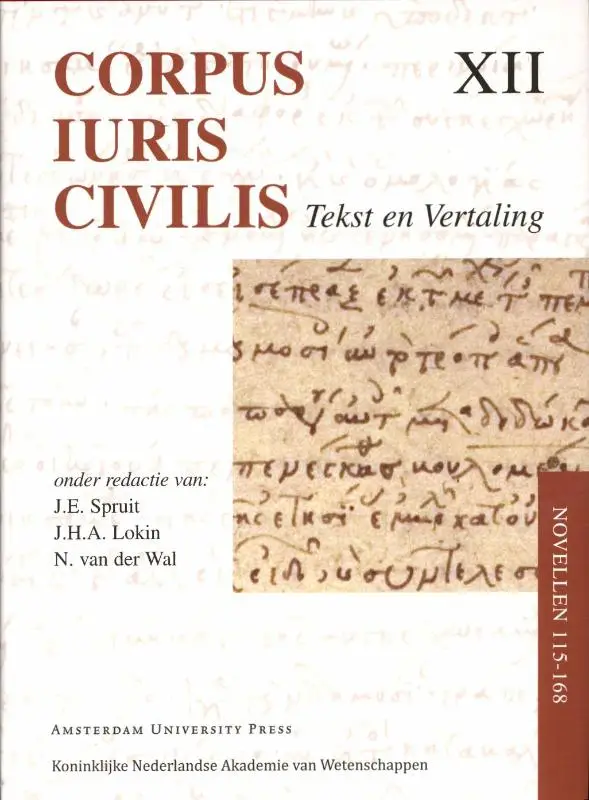 Corpus Iuris Civilis / Novellen 115-168
