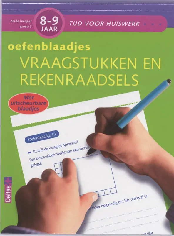 Oefenblaadjes vraagstukken en rekenraadsels / Gr 5 8-9 jaar