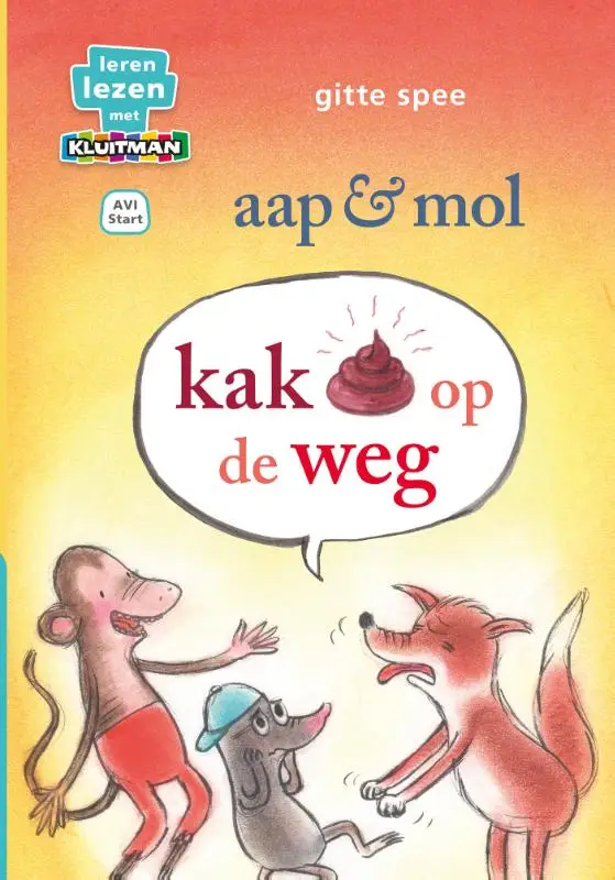 Aap en Mol, kak op de weg