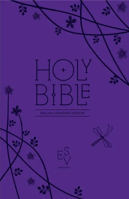 ESV comp. gift Bible w. zip Purple Lth.F