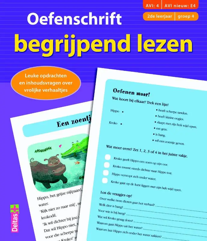 Oefenschrift begrijpend lezen / (AVI:4 AVI nieuw:E4) (2de leerjaar - groep 4)
