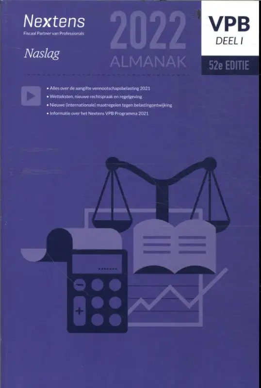 Nextens VPB Almanak / deel 1 2022