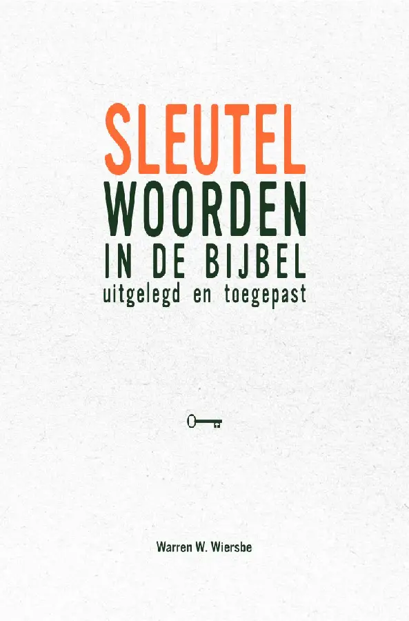 Sleutelwoorden in de Bijbel