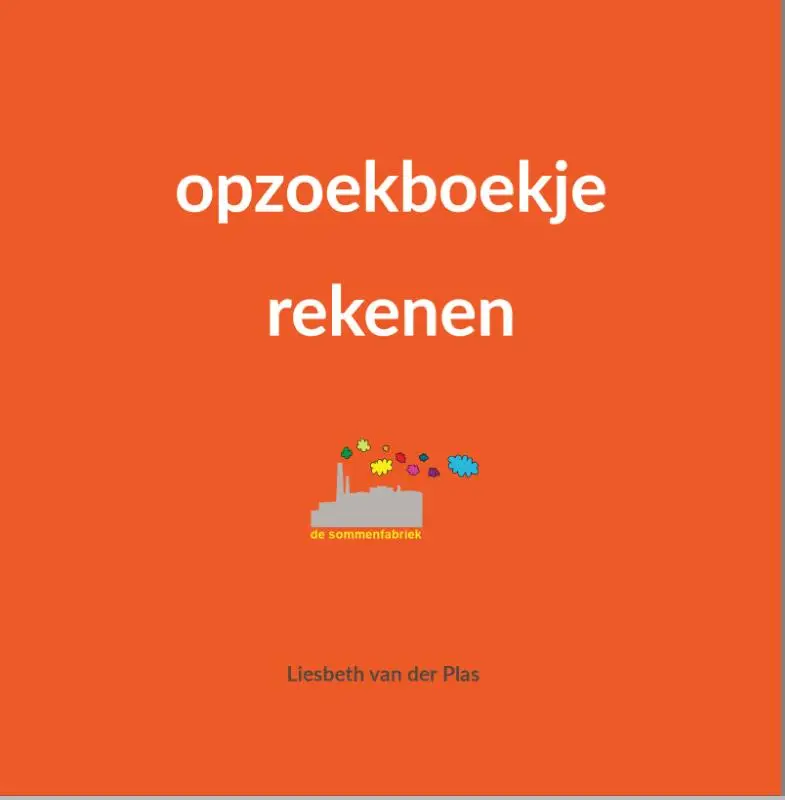 Opzoekboekje rekenen